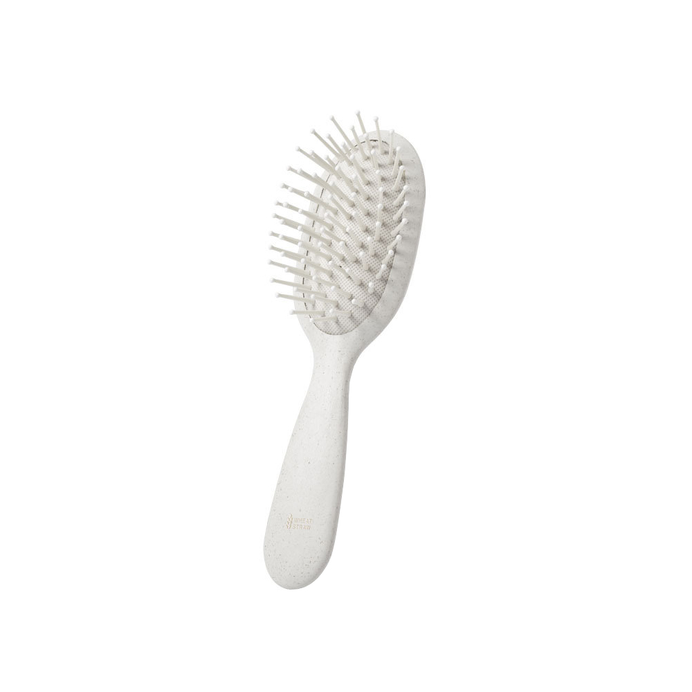 Wheat straw hairbrush